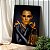 Quadro Decorativo Canvas Mulher Maquiagem Dourada Luxo - Imagem 4