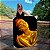 Quadro Decorativo Canvas Mulher Corpo Dourado se Abraçando Luxo - Imagem 1
