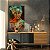 Quadro Decorativo Canvas Mulher Corpo Dourado Olhos Fechados Vertical - Imagem 3