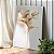 Quadro Decorativo Canvas Floral Branca e Dourada Gold - Imagem 4