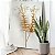 Quadro Decorativo Canvas Floral Branca e Dourada Gold - Imagem 2