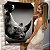 Quadro Decorativo Canvas Animais Rinoceronte Preto e Branco - Imagem 6