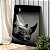 Quadro Decorativo Canvas Animais Rinoceronte Preto e Branco - Imagem 4