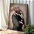 Quadro Decorativo Canvas Animal Silvestre Elefante Pensativo de Terno Perfil - Imagem 4