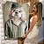 Quadro Decorativo Canvas Cachorro com Boné e Moletom - Imagem 6