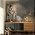 Quadro Decorativo Canvas Cachorro com Boné e Moletom - Imagem 2