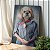 Quadro Decorativo Canvas Cachorro com Camisa e Lenço - Imagem 4