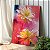 Quadro Decorativo Canvas Flores Abstratas Coloridas - Imagem 4