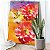 Quadro Decorativo Canvas Flores Abstratas Coloridas - Imagem 2