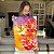 Quadro Decorativo Canvas Flores Abstratas Coloridas - Imagem 5