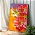 Quadro Decorativo Canvas Flores Abstratas Coloridas - Imagem 4