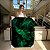 Quadro Decorativo Canvas Botânico Folhas Verdes Fundo Preto - Imagem 7