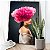 Quadro Decorativo Canvas Beleza Feminina Mulher com Rosa na Cabeça - Imagem 4