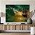Quadro Decorativo Canvas Composição Abstrata Castelo com Navios Flutuantes Horizontal - Imagem 5