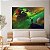 Quadro Decorativo Canvas Composição Abstrata de Astronauta sobre Rocha Olhando para um Planeta Horizontal - Imagem 5