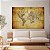 Quadro Decorativo Canvas Abstrato Mapa Mundi Modelo Antigo Horizontal - Imagem 4