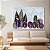 Quadro Decorativo Canvas Asbtrato Composição de Folhas Abstratas Com Detalhes em Dourado Horizontal - Imagem 5