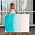 Quadro Decorativo Canvas Paisagem Aérea Praia à Beira-Mar Horizontal - Imagem 1