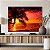 Quadro Decorativo Canvas Paisagem Tropical Pôr Do Sol Na Praia Horizontal - Imagem 4