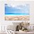 Quadro Decorativo Canvas Paisagem Oceano Límpido Visto Da Praia Horizontal - Imagem 4