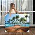 Quadro Decorativo Canvas Paisagem Tropical Colina De Coqueiros No Litoral Horizontal - Imagem 1