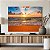 Quadro Decorativo Canvas Paisagem Tropical Entardecer Na Praia Horizontal - Imagem 4