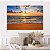 Quadro Decorativo Canvas Paisagem Tropical Entardecer Na Praia Horizontal - Imagem 5