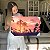 Quadro Decorativo Canvas Paisagem Tropical Sombra De Palmeiras No Crepúsculo Horizontal - Imagem 6