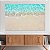 Quadro Decorativo Canvas Abstrato Penas Turquesas Horizontal - Imagem 2