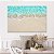 Quadro Decorativo Canvas Abstrato Penas Turquesas Horizontal - Imagem 4