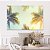 Quadro Decorativo Canvas Paisagem Coqueiros Iluminados Ao Fundo De Céu Azul Horizontal - Imagem 4