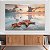 Quadro Decorativo Canvas Paisagem Estrelas-Do-Mar Na Maré Ao Alvorecer Horizontal - Imagem 3