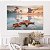Quadro Decorativo Canvas Paisagem Estrelas-Do-Mar Na Maré Ao Alvorecer Horizontal - Imagem 5