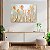 Quadro Decorativo Flutuante Floral Composição de Tulipas Horizontal - Imagem 3