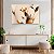 Quadro Decorativo Flutuante Floral Abstrato Horizontal - Imagem 3