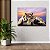Quadro Decorativo Flutuante Animal Selvagem Tigre Deitado na Pedra Horizontal - Imagem 1