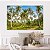Quadros Decorativos Canvas Paisagem Flora De Palmeiras Horizontal - Imagem 5