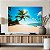 Quadros Decorativos Canvas Paisagem Tropical Praia Preservada Paradísiaca Horizontal - Imagem 5
