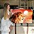 Quadros Decorativos Canvas Animais Leão À Frente De Sol Alaranjado Horizontal - Imagem 7