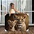 Quadro Decorativo Canvas Animais Leoa Com Seu Filhote Horizontal - Imagem 1