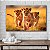 Quadros Decorativos Flutuante Paisagem Savana Trio De Leões Filhotes Horizontal - Imagem 3