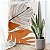 Quadro Decorativo Canvas Folhas Costela de Adão Abstrato Minimalista Vertical - Imagem 3