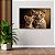 Quadros Decorativos Flutuante Animais Leoa Com Seu Filhote Horizontal - Imagem 4