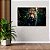 Quadros Decorativos Flutuante Animais Selva Jaguar Com Olhos Azuis Na Floresta Horizontal - Imagem 4