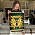 Quadro Decorativo Canvas Abstrato Borboleta Verde e Dourada Vertical - Imagem 5