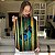 Quadro Decorativo Canvas Abstrato Borboleta Azul com Dourado Vertical - Imagem 5