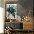 Quadro Decorativo Canvas Animal Pintura de Pavão Fundo Branco Vertical - Imagem 2