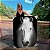 Quadro Decorativo Canvas Animal Cavalo Preto e Branco Vertical - Imagem 1