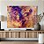Quadro Decorativo Canvas Composição Abstrata de Casal de Leões Horizontal - Imagem 5