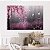 Quadro Decorativo Canvas Paisagem Floral Cerejeira em Flor com Pássaros Horizontal - Imagem 4